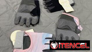 Guantillas para el gimnasio//Guantes Fitness con agarre antideslizante//