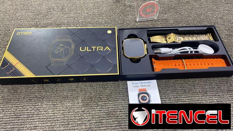 Reloj SmartWatch T900 Ultra. Monitorea tus actividades cotidianas con este reloj Smartwatch, práctico y fácil de usar en