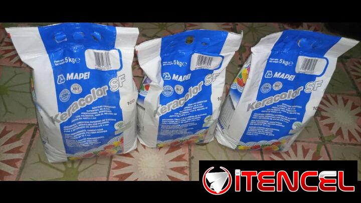Bolsas de 5 kg de cemento blanco original