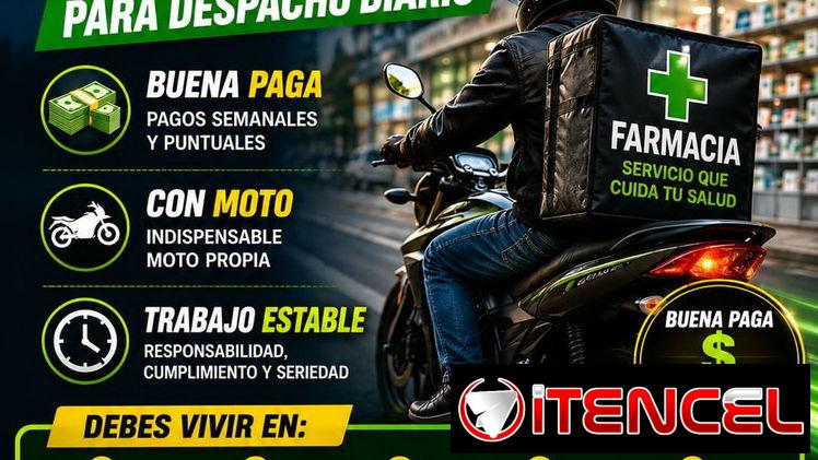 SE BUSCA MENSAJERO