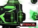🟢📐 NIVEL LÁSER 4D – 16 LÍNEAS 360° CON CONTROL REMOTO 🔥