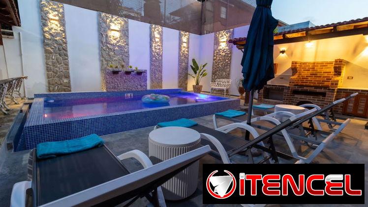 [Villa]+piscina+5cuartos+Miramar+Piscina+Jacuzzi🌊🔥