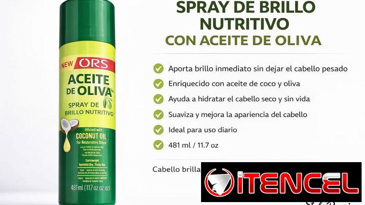 Spray aceite de oliva 🫒 para el cabello