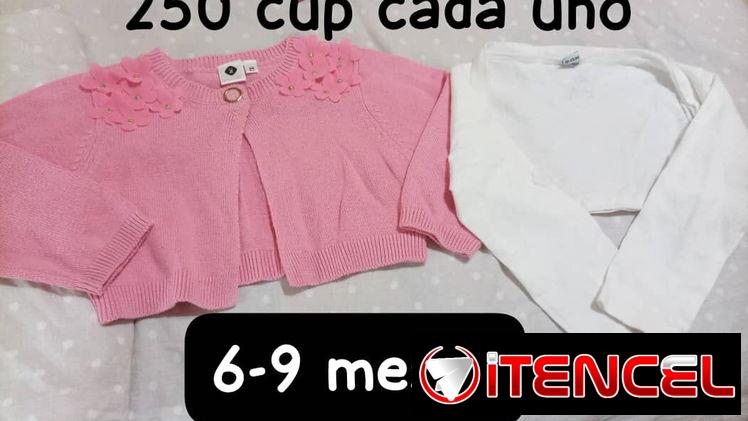 Ropita invierno excelente estado para niñas 6 meses a 3 años