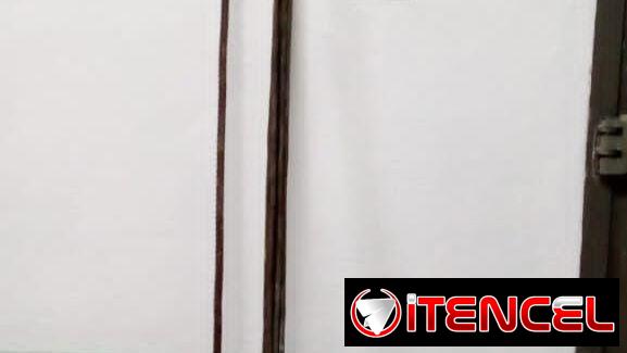 Alambrones  13.72 m y una cabilla de media de 1.85 m