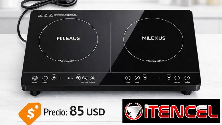 ESTUFA DE INDUCCIÓN DOBLE MILEXUS