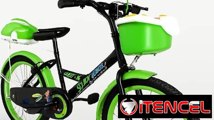 Bicicleta medida 20 con accesorios para niños