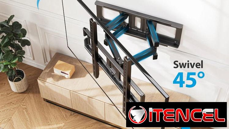 📺🔧 SOPORTE TV 26”-65” FULL MOTION GIRATORIO + INCLINACIÓN 💥 HASTA 110LB Envío + Garantía