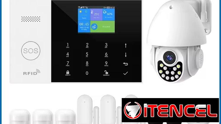 Kit de Seguridad Inalámbrico . Alarma Inteligente