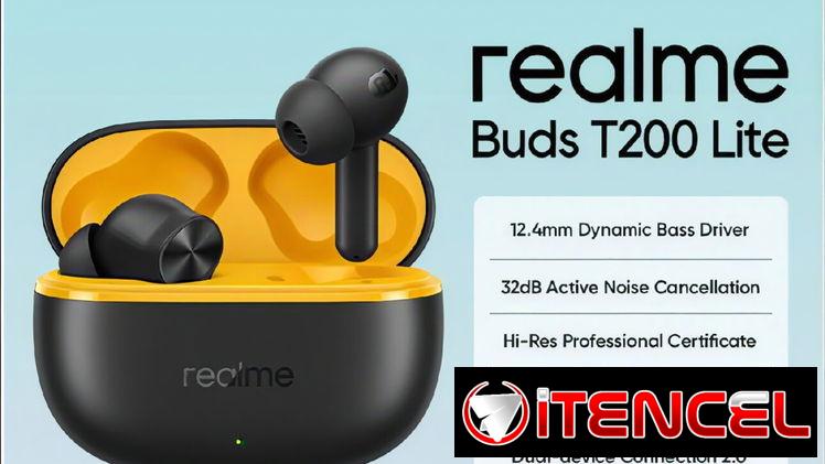 🔥 Audífonos Realme Buds T200 Lite ⚡