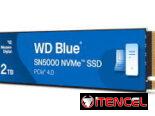 Disco Solido m.2 Western Digital Blue SN5000 NVMe de 2 TB – PCIe Gen 4.0, M.2 2280, hasta 5,150 MB/s