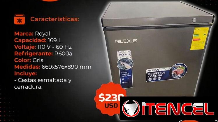 PARA CASA💲220💲NEVERA MILEXUS 5 PIES. MENSAJERÍA, FACTURA Y GARANTÍA DE 6 MESES. TLF 54833699