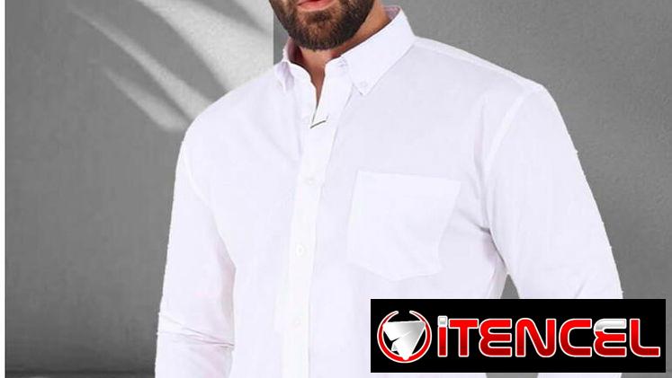 Camisa mangas largas de hombre.