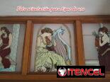 Acrílico decorativo con diversas imágenes
