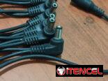 Cable cadena para pedales de guitarra