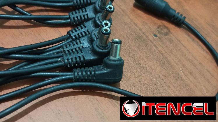 Cable cadena para pedales de guitarra