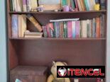 Multimueble de dos módulos con librero