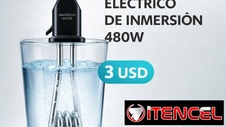 Resistencia Eléctrica Portátil / Calentador de Agua 480w