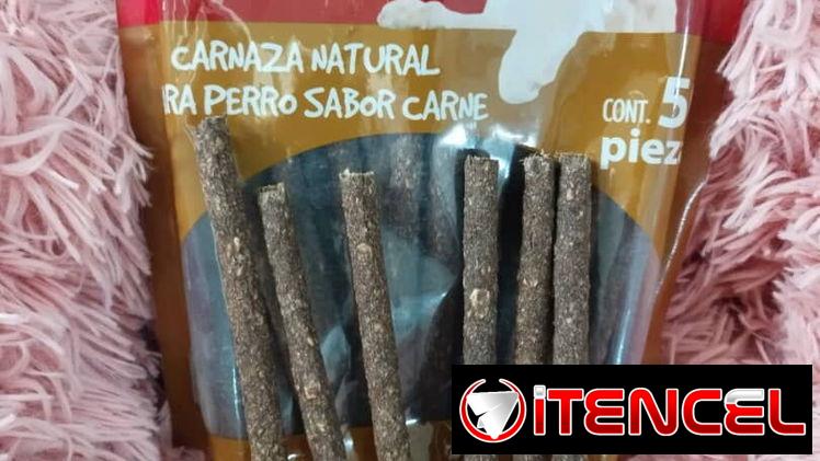 *CARNAZAS DE PALITOS*  ✅ Para perros medianos. ✅ Sabor: Carne   *Precio: 0.75 usd‼️*