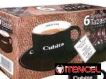 Tazas Cubitas. Dos formatos disponibles. Para café expresso y para capuchinos. Mensajeria disponible