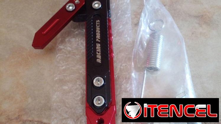 PATA ROBOTICA PARA MOTOS, COLOR ROJO Y NEGRO, INTERESADOS 52151157
