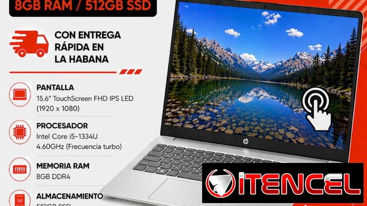 Laptop HP 15-fd0154wm i5 8GB 512GB SSD Touch | 15.6” FHD en La Habana