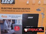 Calentador instantáneo 110V 4kw. Incluye ducha, breaker y accesorios