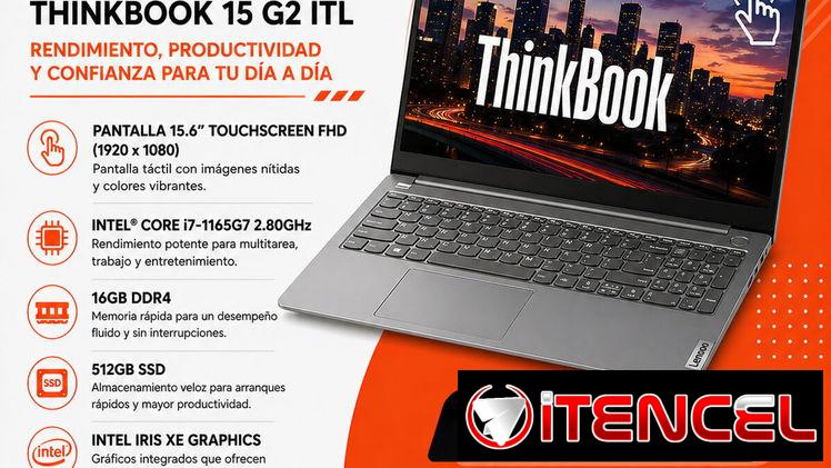 Laptop Lenovo ThinkBook 15 G2 ITL i7 16GB 512GB SSD Touch | 15.6” FHD en La Habana