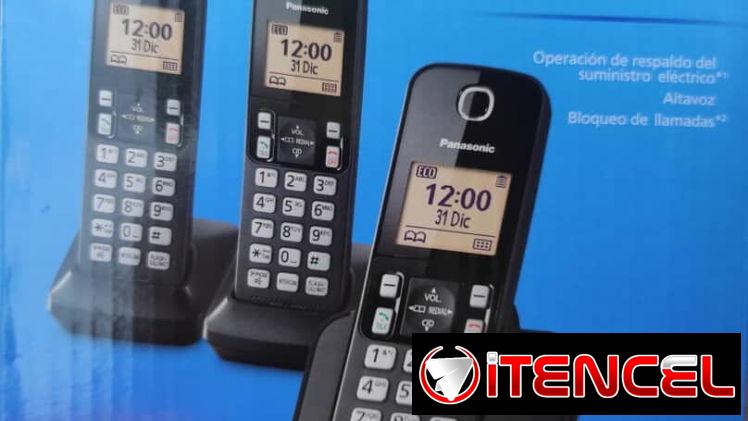 70usd Vendo telefono inalambrico Panasonic de 3 bases nuevo en caja 52774129