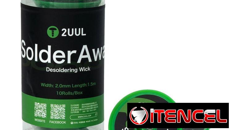 🧰 Malla de Desoldar 2UUL – Limpieza Precisa de Soldadura