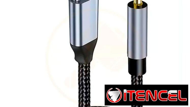 Audio Auxiliar 0,5 Metro, USB tipo C a 3,5 mm, Adaptador de Altavoz Tipo C a Macho Estéreo, Extensión Cable de Audio. 12