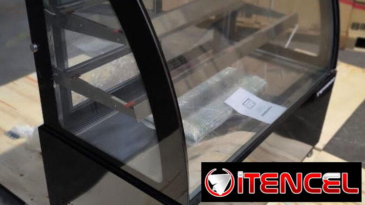 Dulcera REFRIGERANTE de 16 pies Vitrina Expositora de 180L marca Wynwood  $1680 USD con transporte incluido Garantía 2 m