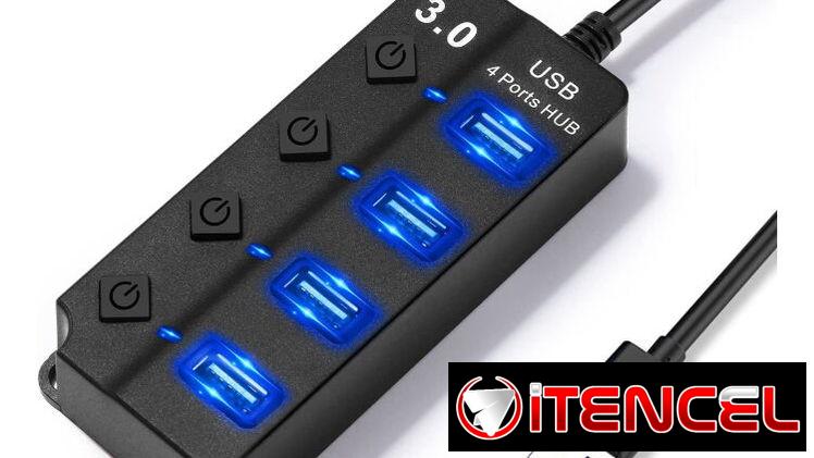 HUB de 4 puertos 3.0 Nuevas ennsu estuche sin estrenar. Para memorias Flash, discos duros, etc. 52419568