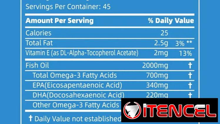 Aceite de pescado, omega 3
