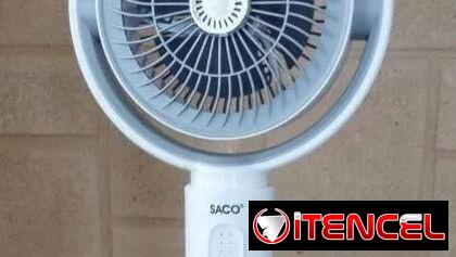 Ventilador recargable Saco