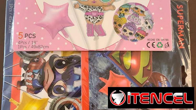 Globos diferentes temáticas