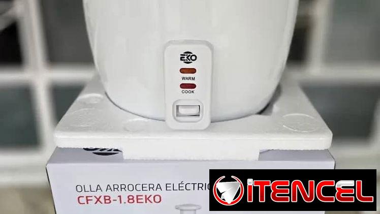 Olla arrocera de 1.8 litros. Varios colores disponibles