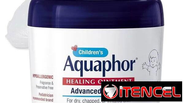 Aquaphor, Ungento curativo de niños para piel seca, agrietada o Irritada hipoalergénico