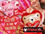 Set de globos de aluminio con textos de amor