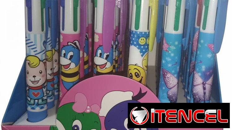 Bolígrafos Borrables. Bolígrafos Semigel, 4 y 6 colores. ✨ Aceptamos pago por transferencia 💳