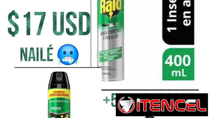 Spray Insecticida chinches,moscas, mosquitos, cucarachas