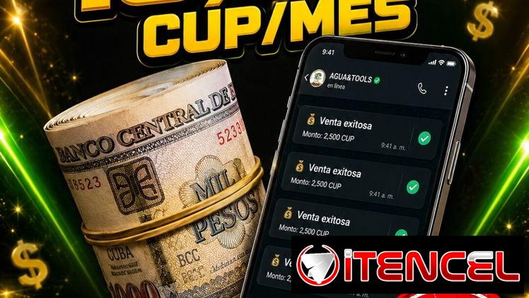 🚀 BUSCAMOS COMERCIAL GANA 15,000 CUP + SUELDO FLEXIBLE Busco Comercial – Agua&Tools🌊