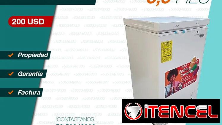 Nevera de 3,5 PIES (99 L) horizontal SANKEY. Producto con factura y garantía que usted estrena