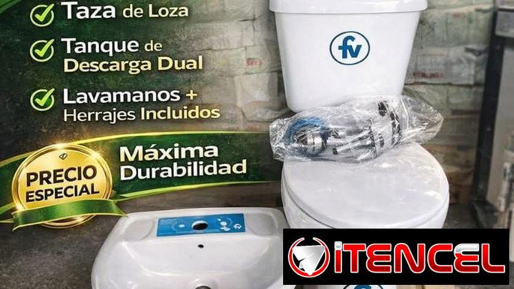 Juego sanitarios y lavamanos, calidad importadas, mensajería incluída