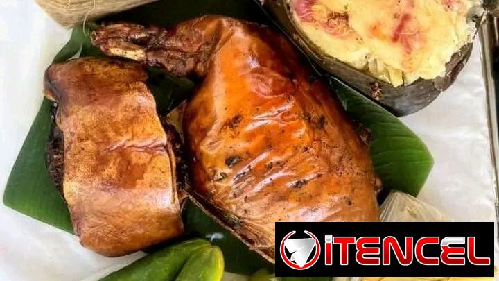 Cerdo asado entero, pernil y oferta variada de comida criolla…. simplemente el mejor ❤️‍🩹