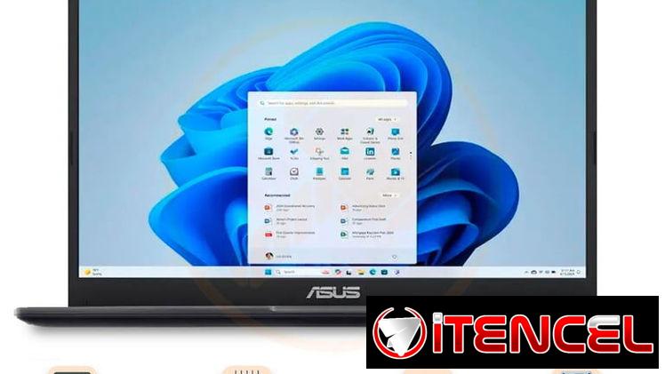Laptop ASUS VivoBook Go 14 14.0” FHD Intel Celeron N4500 4GB RAM 128GB eMMC Almacenamiento (Modelo: E410KA) – Negro