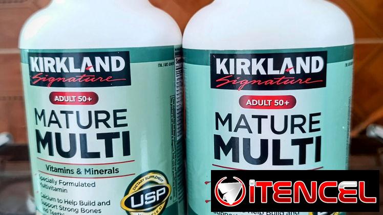 Multivitaminico para adultos mayores de 50 años pomo con 400 tabletas.