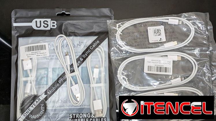 Cables de iPhone,  con puerto tipo c o usb