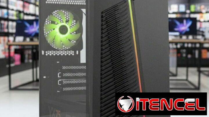 Chasis Nox Caja Micro-Atx infinity Zeta Rgb (incluye 1 fan)