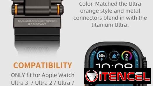 Correa Deportiva para Apple Watch | Banda de Silicona Compatible 42mm a 49mm en La Habana
